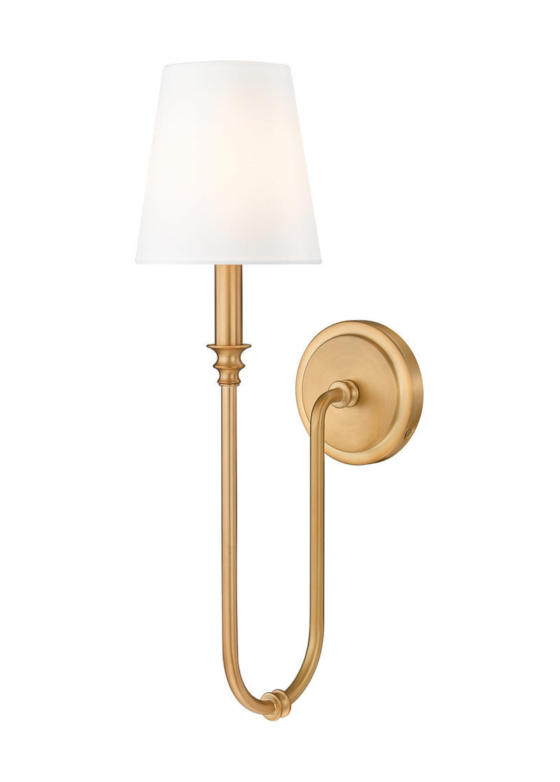 Z-Lite 4505-1S-RB One Light Wall Sconce, Rubbed Brass