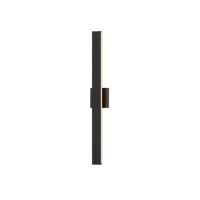 ET2 E42363-BK LED Outdoor Wall Sconce, Black