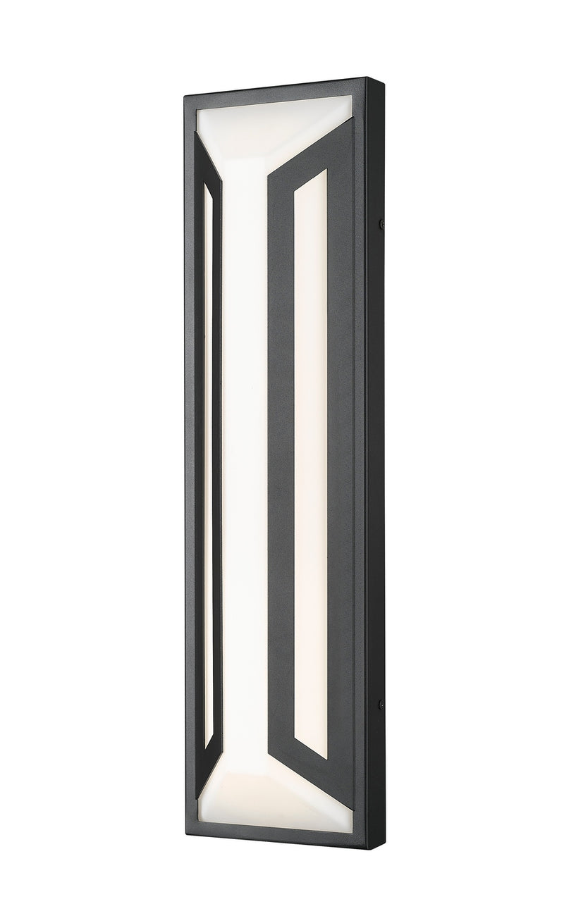 Z-Lite 5028B-BK-LED LED Outdoor Wall Mount, Sand Black