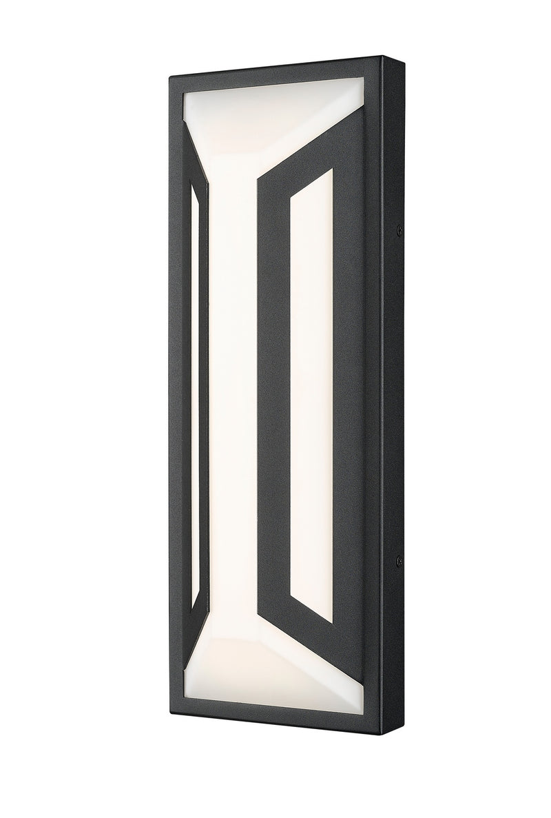 Z-Lite 5028M-BK-LED LED Outdoor Wall Mount, Sand Black