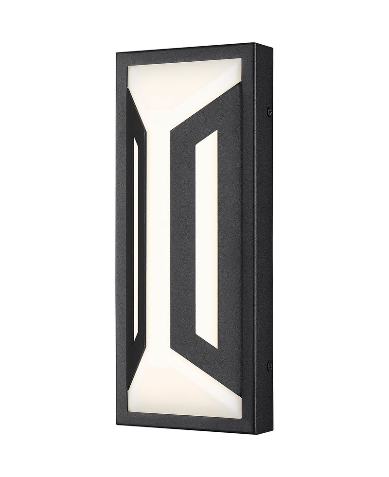 Z-Lite 5028S-BK-LED LED Outdoor Wall Mount, Sand Black