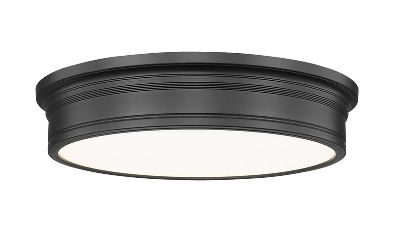 Z-Lite 7702F20-MB-LED LED Flush Mount, Matte Black