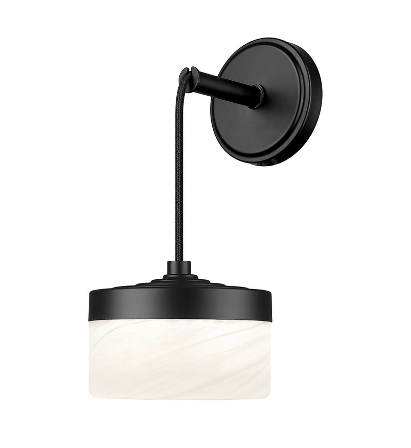 Z-Lite 827S-MB-LED LED Wall Sconce, Matte Black