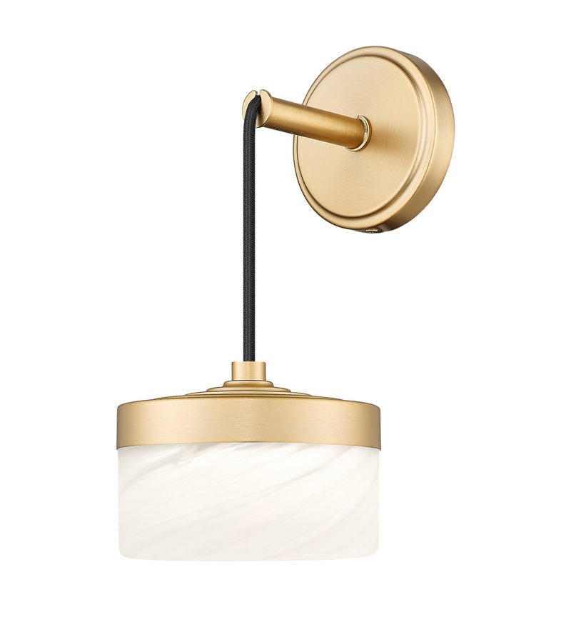 Z-Lite 827S-MGLD-LED LED Wall Sconce, Modern Gold
