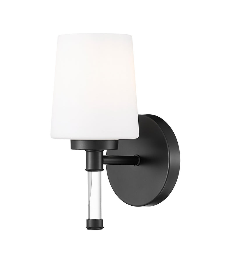 Z-Lite 7700-1V-MB One Light Vanity, Matte Black