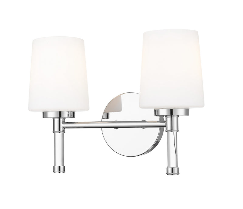 Z-Lite 7700-2V-CH Two Light Vanity, Chrome
