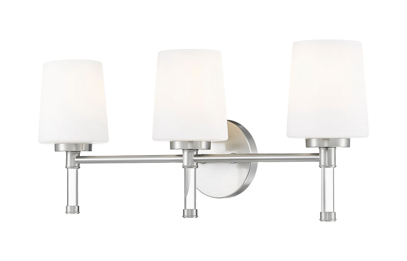 Z-Lite 7700-3V-BN Three Light Vanity, Brushed Nickel