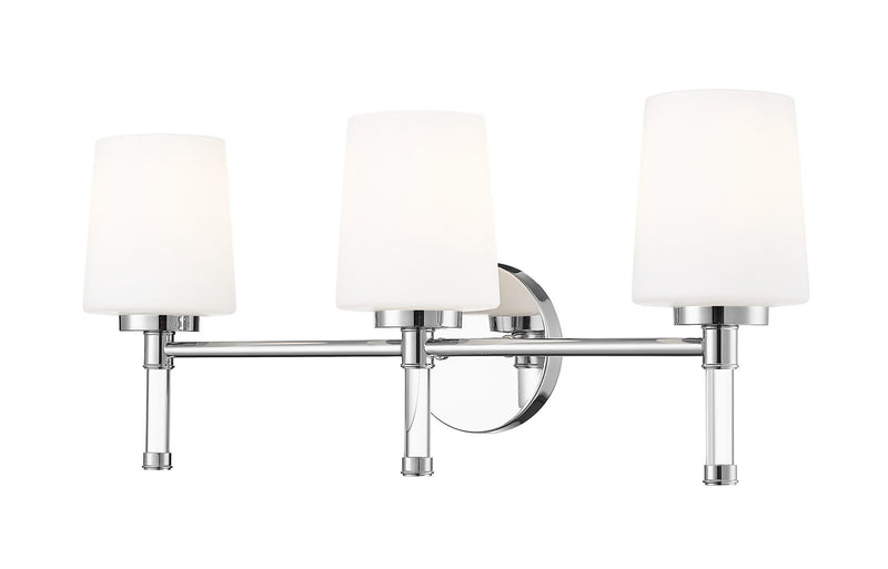 Z-Lite 7700-3V-CH Three Light Vanity, Chrome