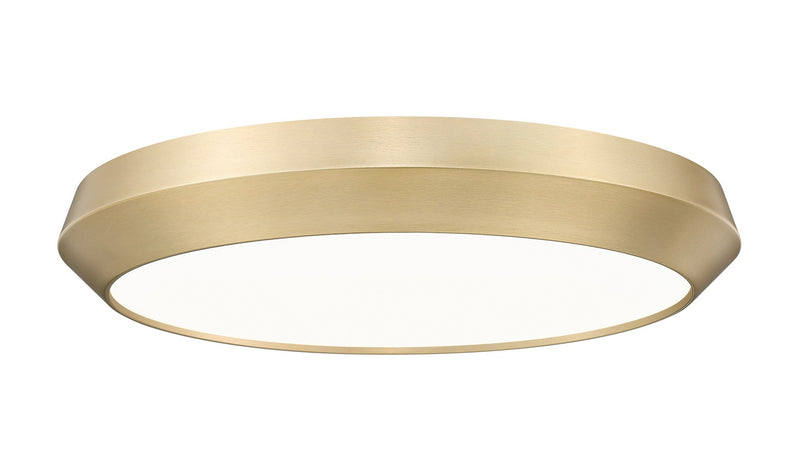 Z-Lite 7701F20-MGLD-LED LED Flush Mount, Modern Gold