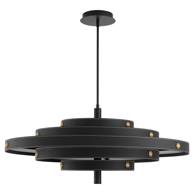 Quorum 3-892-15 LED Pendant, Black