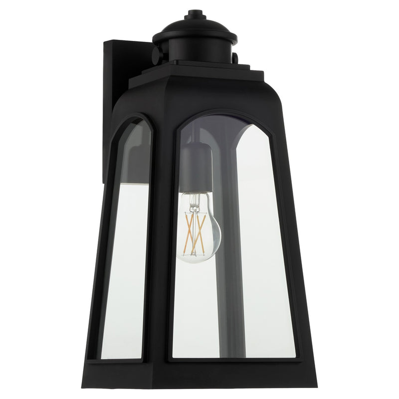 Quorum 7421-17-59 One Light Outdoor Wall Mount, Matte Black