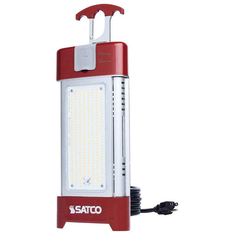 Satco S13175 LED Work Light, Red