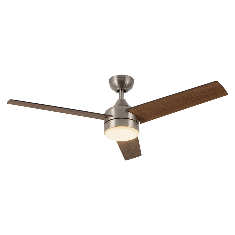 Kuzco Lighting CF0716452BN-LKW 52" Ceiling Fan, Brushed Nickel
