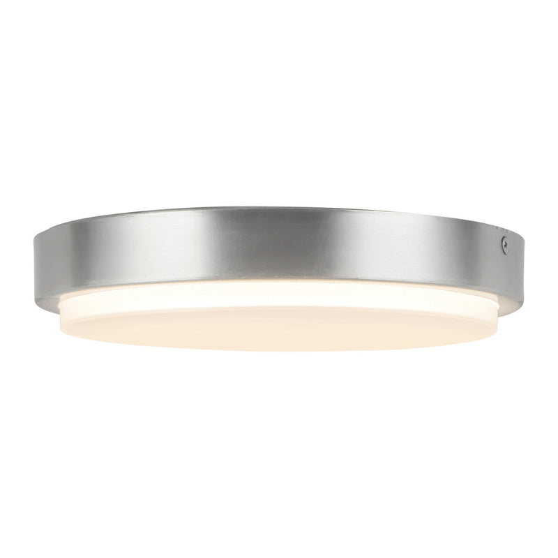 Kuzco Lighting EC47409-BN-5CCT LED Outdoor Ceiling Mount, Brushed Nickel