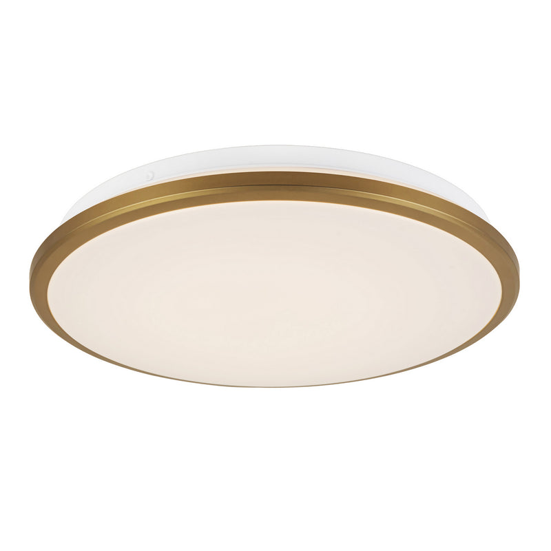 Kuzco Lighting FM43313-BG-5CCT LED Flush Mount, Brushed Gold