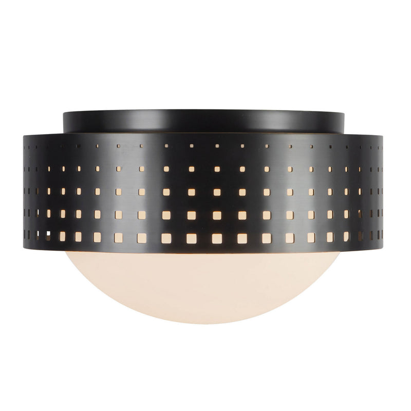 Kuzco Lighting FM70810-UB Two Light Flush Mount, Urban Bronze