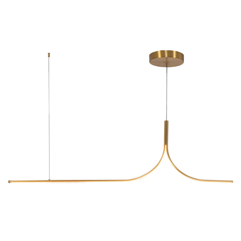 Kuzco Lighting LP17905-BG-UNV-010 LED Linear Pendant, Brushed Gold