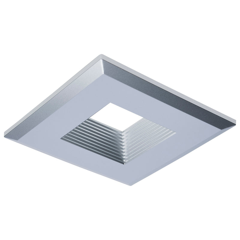 Satco 80-992 Deep Baffle Trim, Brushed Nickel