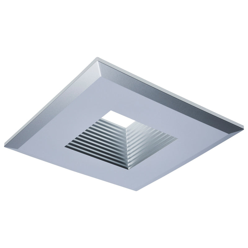Satco 80-995 Deep Baffle Trim, Brushed Nickel