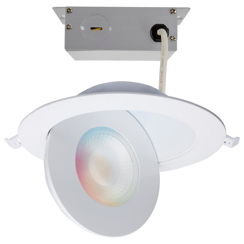 Satco S11295R1 LED Downlight, White