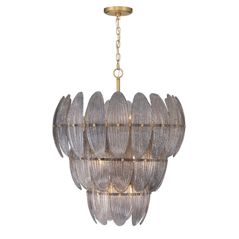 Metropolitan N2248-GR-732 11 Light Pendant, Legacy Brass