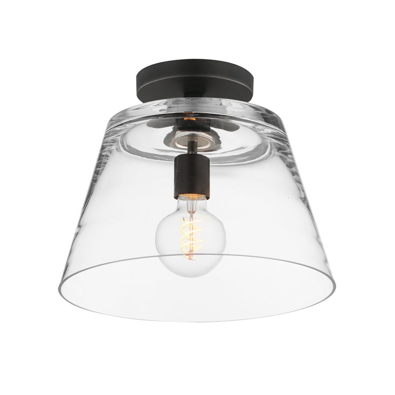Maxim 12880CLBK One Light Pendant, Black