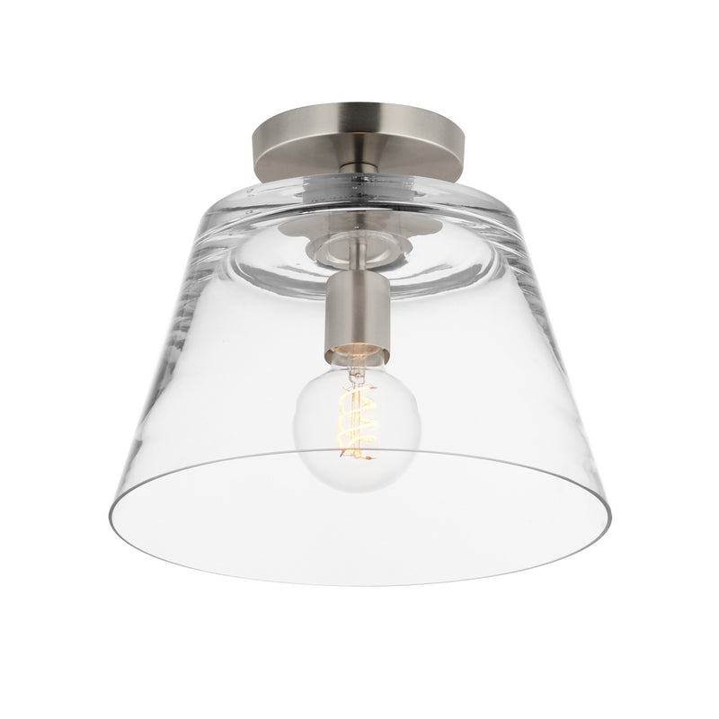 Maxim 12880CLSN One Light Pendant, Satin Nickel