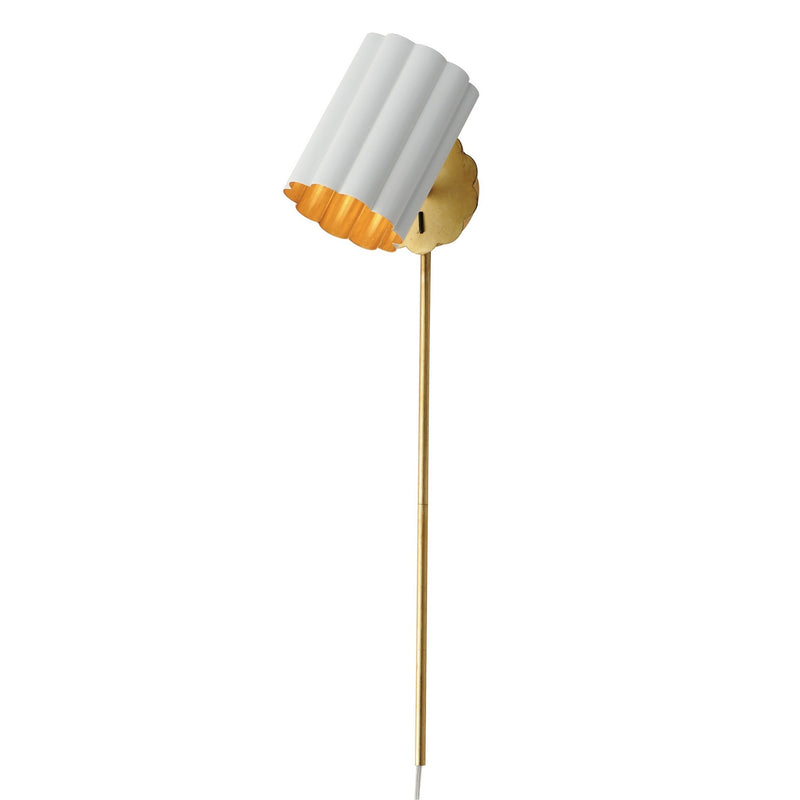 Maxim 18050MWGL One Light Wall Sconce, Gold Leaf