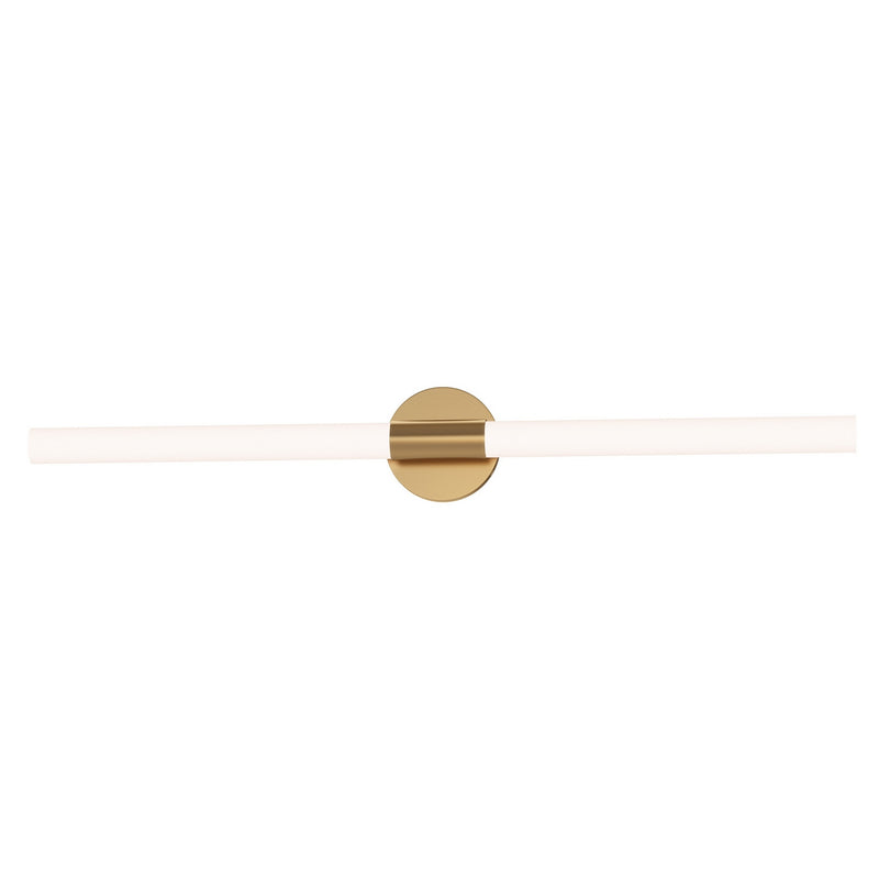 Maxim 52514WTNAB LED Bath Bar, Natural Aged Brass