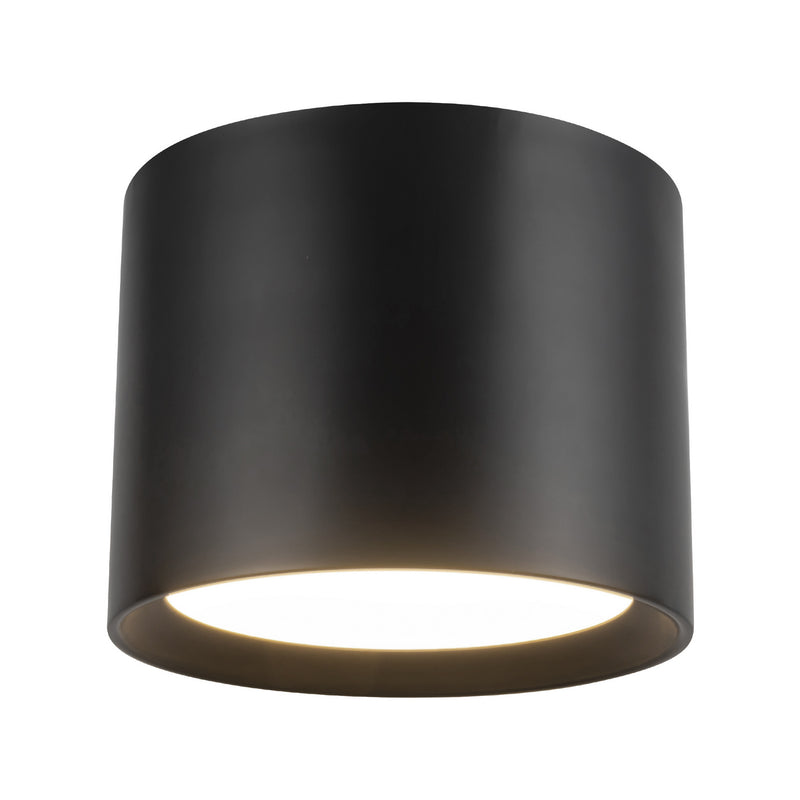 Kuzco Lighting SF0703209BK LED Semi-Flush Mount, Black