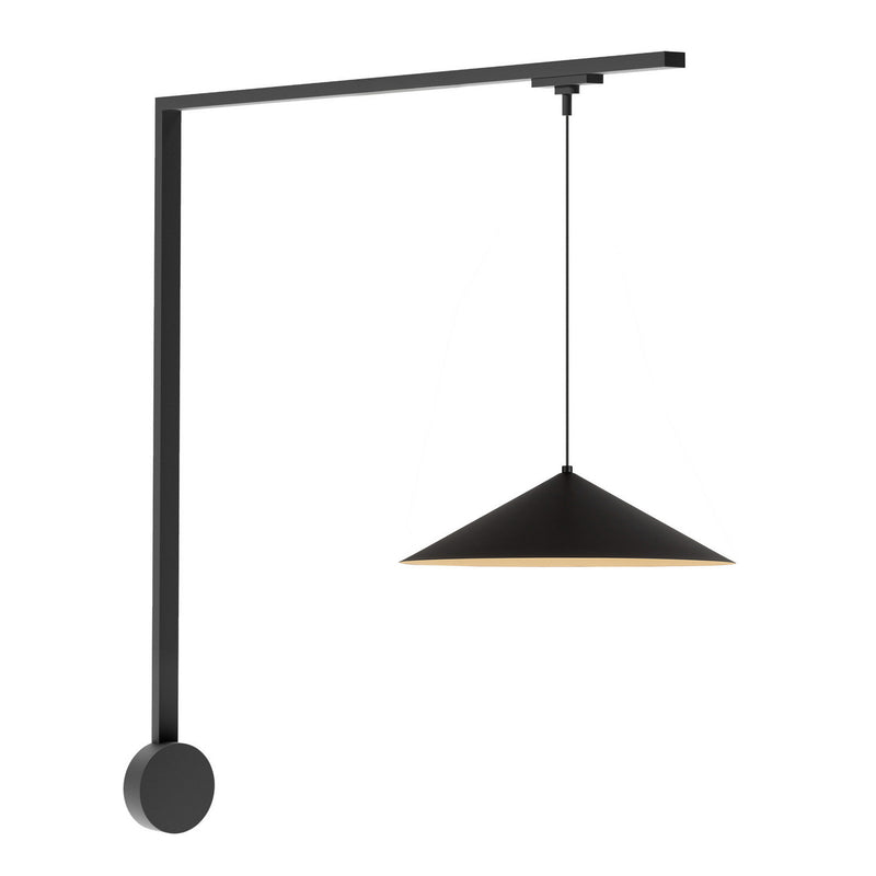 Kuzco Lighting TR1W-P73915-BK LED Wall Kit, Black