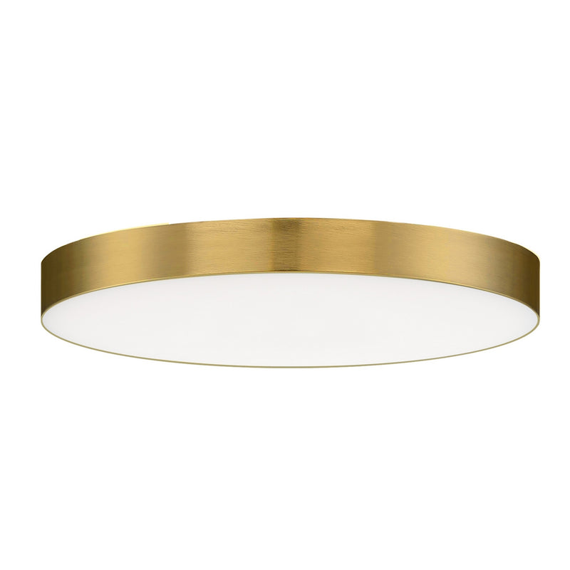 Maxim 57662WTSBR LED Flush Mount, Satin Brass