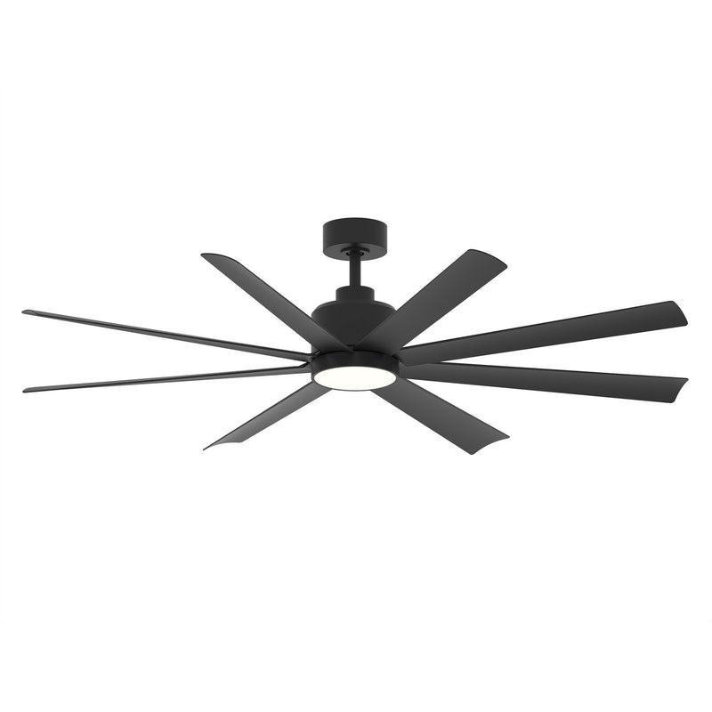 Maxim 88767WTBK 65" Ceiling Fan, Black