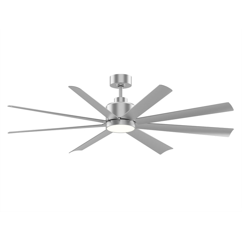 Maxim 88767WTSN 65" Ceiling Fan, Satin Nickel