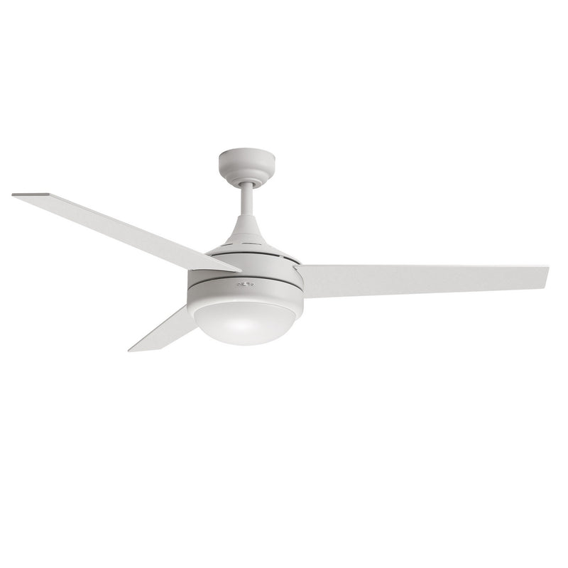 Maxim 88783MW 52" Ceiling Fan, Matte White