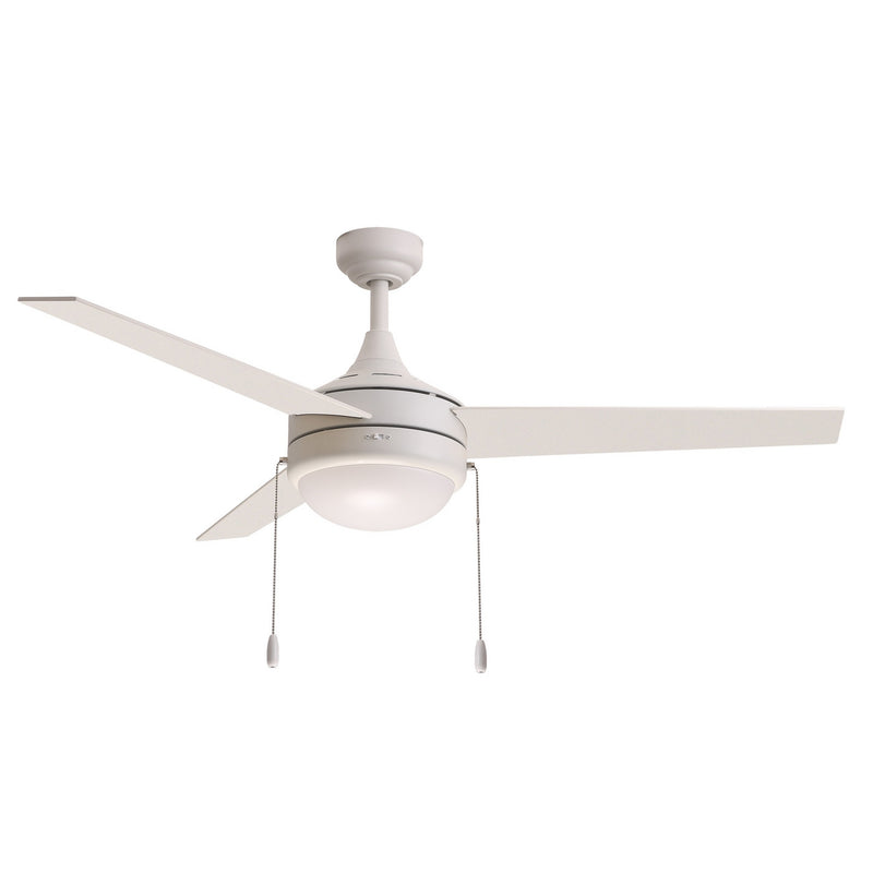 Maxim 88793MW 52" Ceiling Fan, Matte White