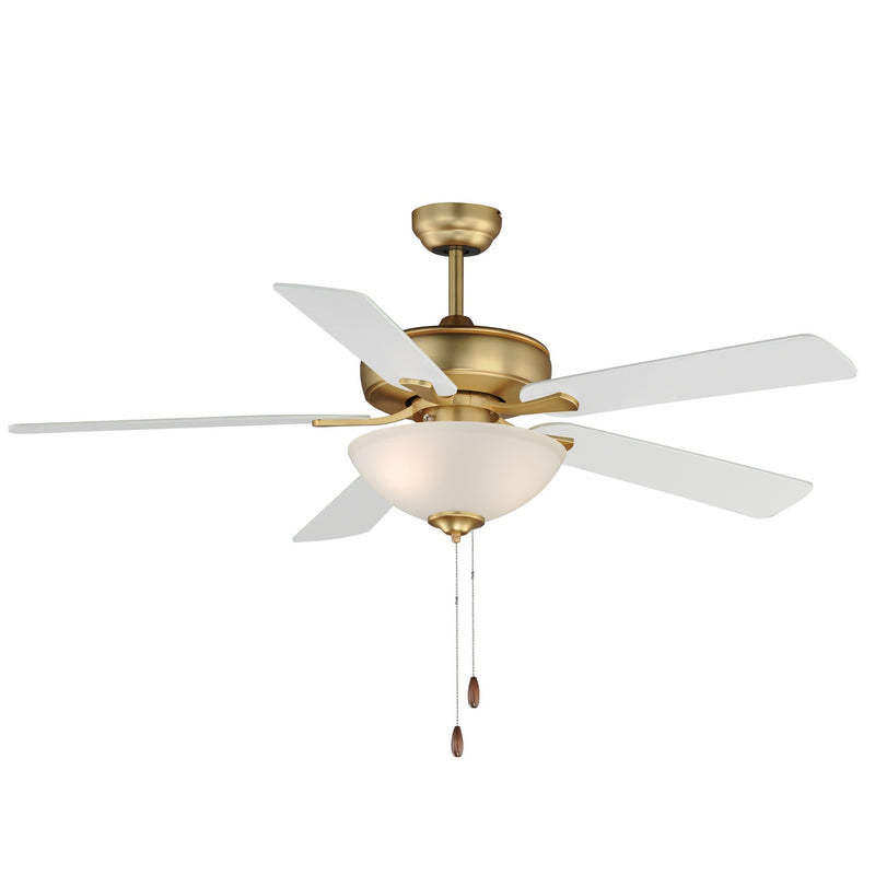Maxim 88936SWNAB 52" Ceiling Fan, Natural Aged Brass