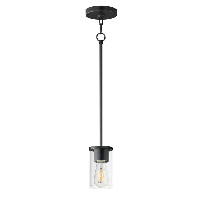 Maxim 90281CLBK One Light Pendant, Black