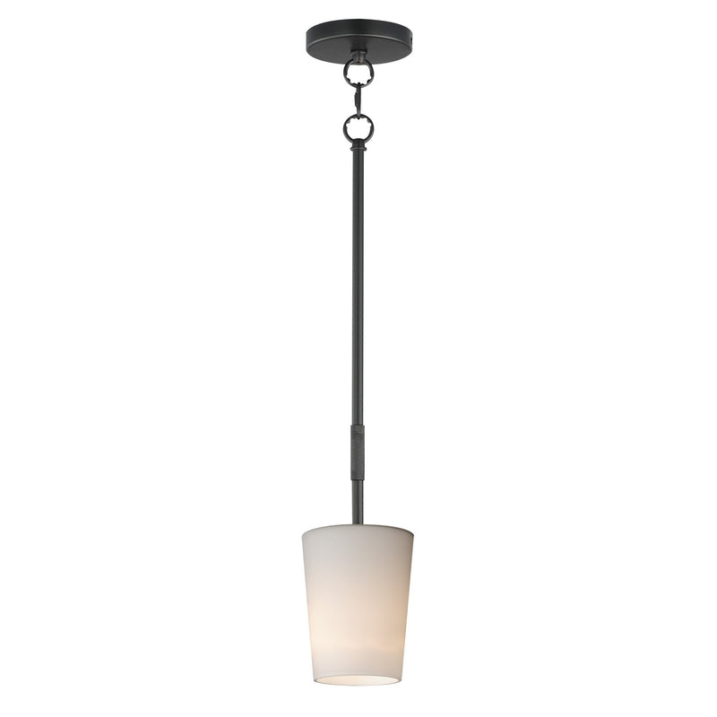 Maxim 92691WTBK One Light Pendant, Black