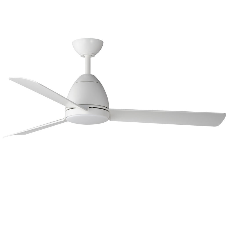 Maxim 88723MW 52" Ceiling Fan, Matte White
