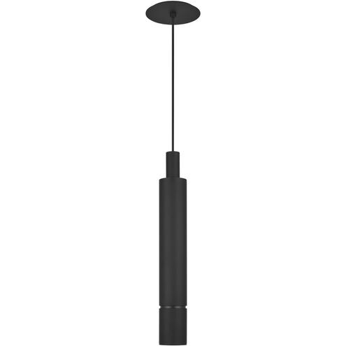 Visual Comfort Modern 700TDSOT21B-LED927 LED Pendant, Nightshade Black