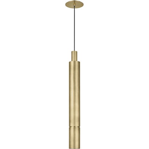 Visual Comfort Modern 700TDSOT27NB-LED927 LED Pendant, Natural Brass