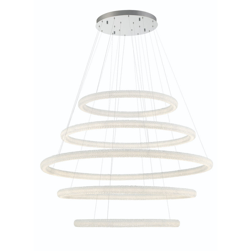 Eurofase 43928-019 SASSI-CHD-5LT-60IN-CHR, Chrome