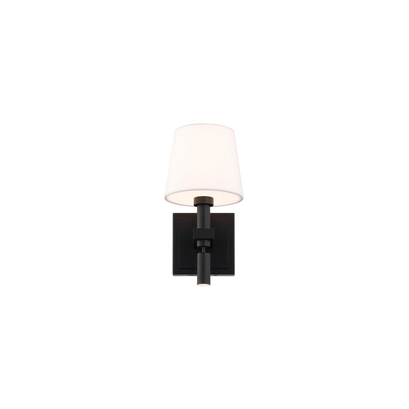 W.A.C. Lighting BL110610-BK LED Bed Task Light, Black