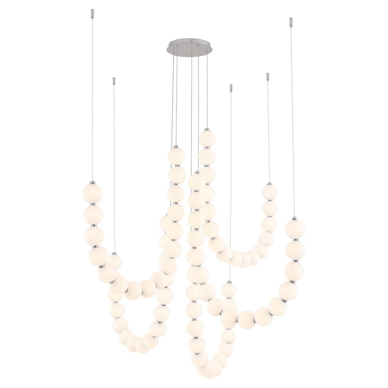 Alora CH321805CH-RT LED Chandelier, Chrome