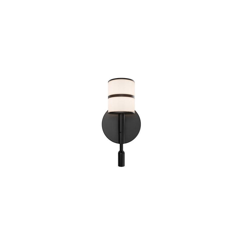 W.A.C. Lighting BL117609-BK LED Bed Task Light, Black