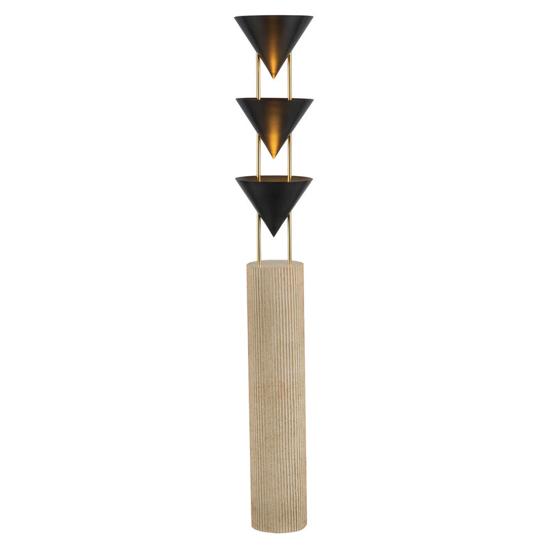 Alora FL341367UB Three Light Floor Lamp, Urban Bronze