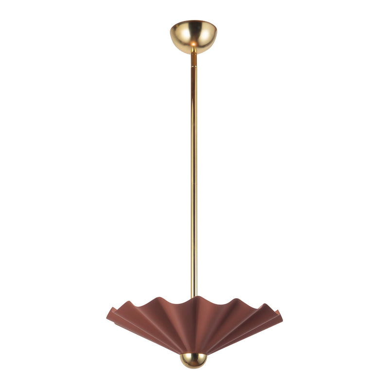 Alora PD354016BGD LED Pendant, Burgundy