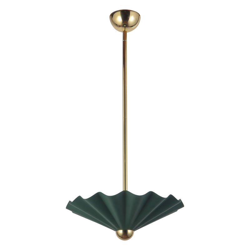 Alora PD354016PGN LED Pendant, Pine Green
