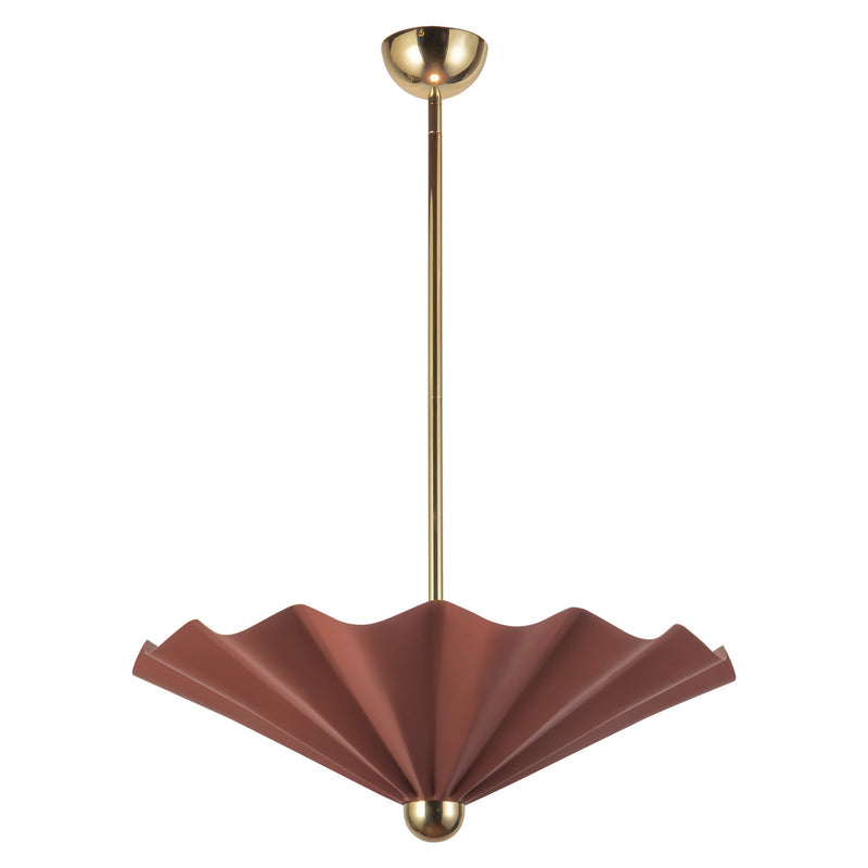 Alora PD354125BGD LED Pendant, Burgundy